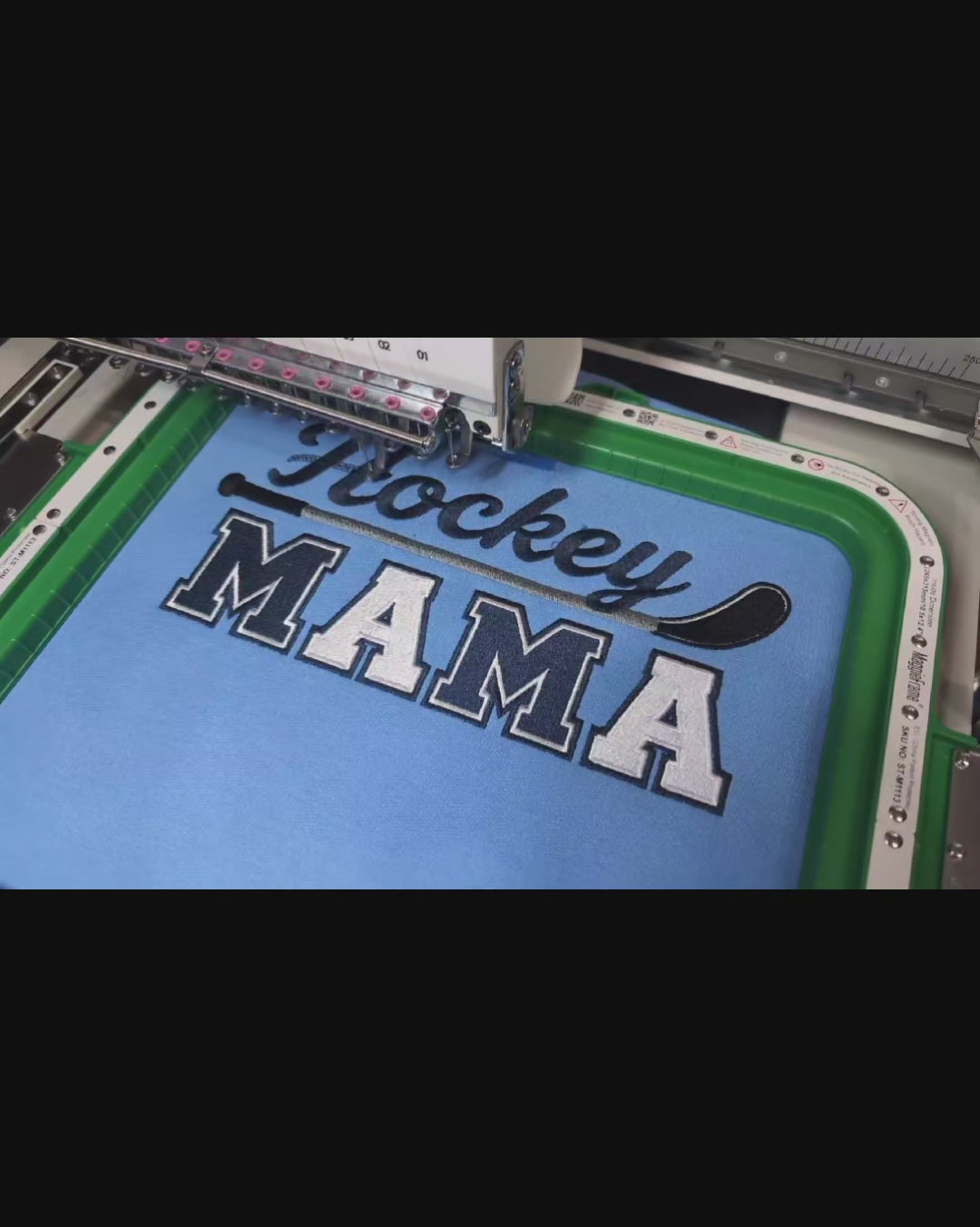 🏒💙 Hockey Mama Embroidered Sweater
