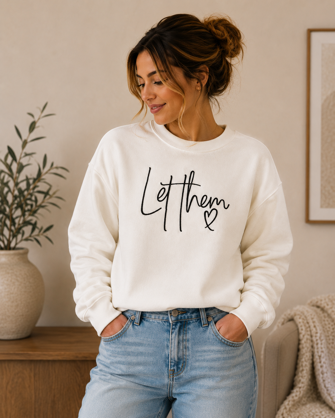 Let Them 😚 Sweater