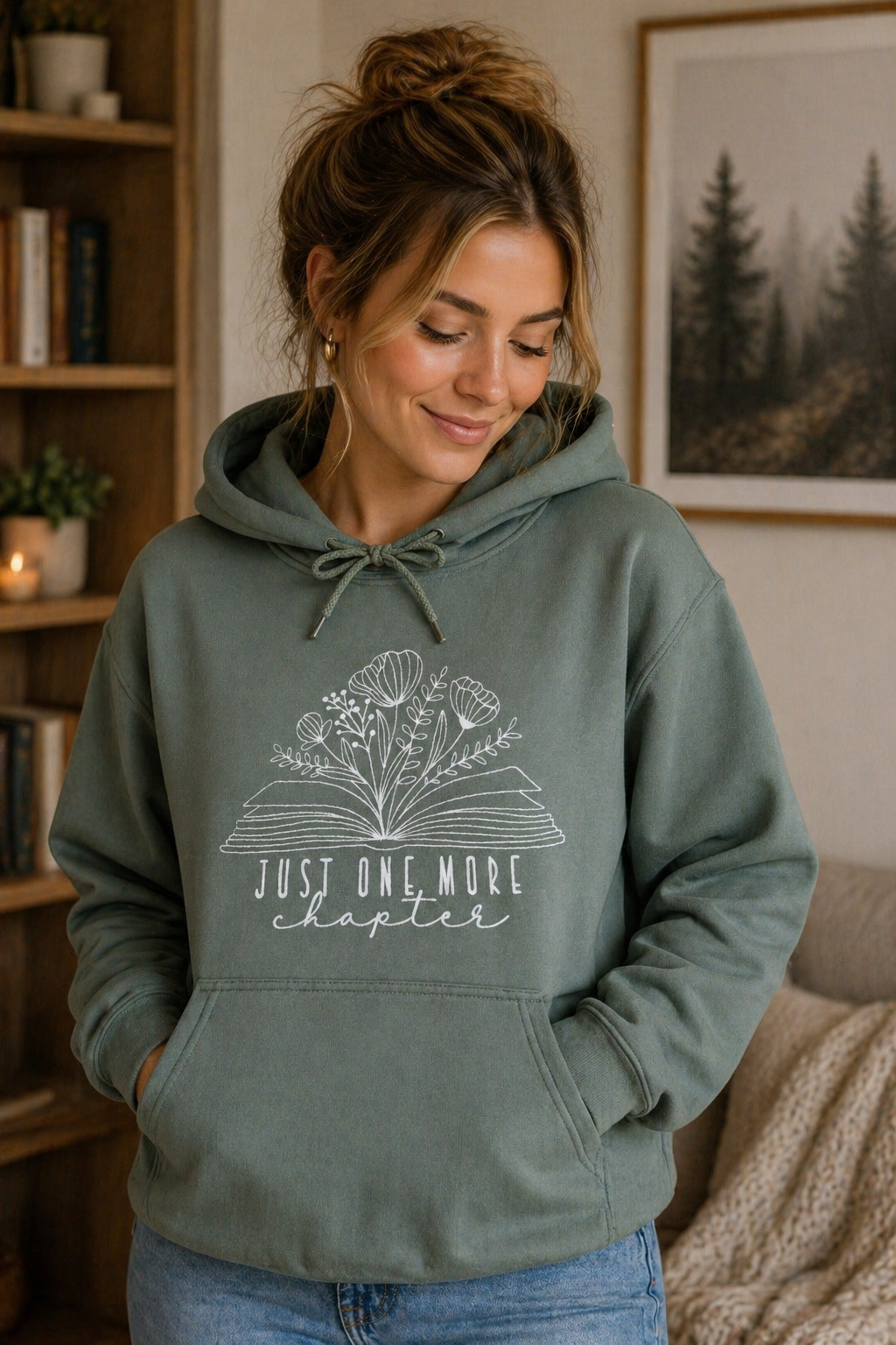 Just One More Chapter Sweater
