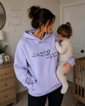 I Wear my Heart on My Sleeve 💜 Sweater